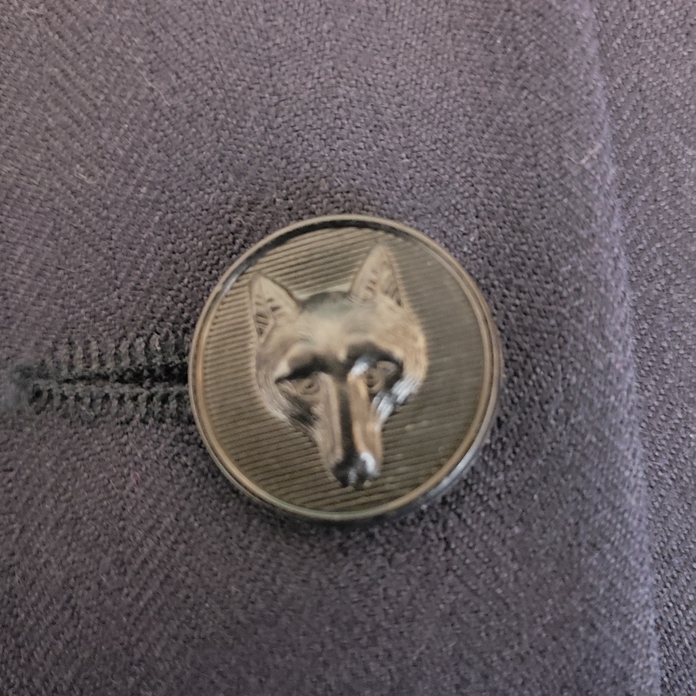 %100 wool FOX accent On Course school boy blazer